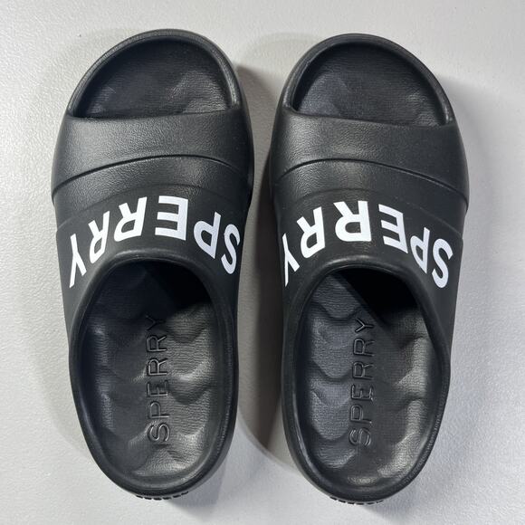 Sperry Winward Float Slide Womens 5M Black Slip On Sandals - Picture 3 of 10